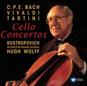 CPE Bach, Vivaldi, Tartini: Cello Concertos
