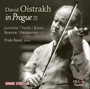 David Oistrakh in Prague - 1966 and 1972