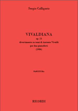 Sergio Calligaris: Vivaldiana op. 23