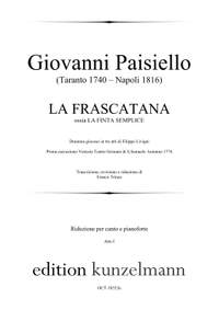 Paisiello, Giovanni: La Frascatana