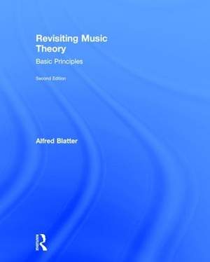 Revisiting Music Theory: Basic Principles