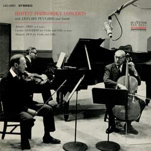 Arensky: Piano Trio No. 1, Vivaldi: Concerto, RV 547 & Martinu: Duo for Violin and Cello