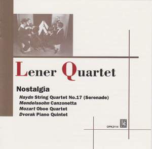 Lener Quartet: Nostalgia