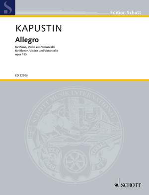Kapustin, N: Allegro op. 155