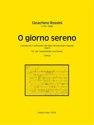 Rossini, G A: O giorno sereno