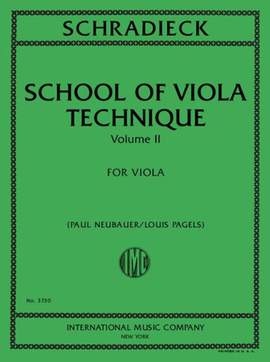 Schradieck, H: School of Viola Technique Volume 2