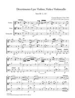 Brunetti, Gaetano: 6 Divertimenti für Violine, Viola und Violoncello - Divertimenti 1 bis 3  L. 127-129 Product Image