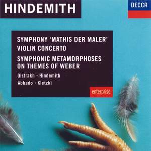 Hindemith: Violin Concerto, Symphonic Metamorphoses & Symphony Mathis der Maler