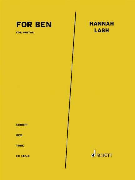 Jenks, G: For Ben