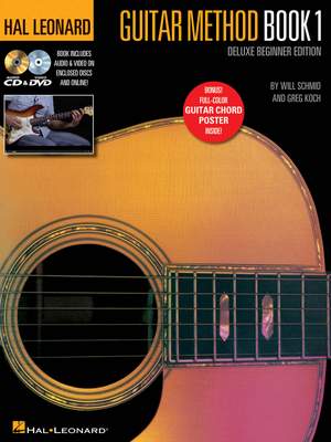 Will Schmid: Hal Leonard Guitar Method Book 1 Deluxe