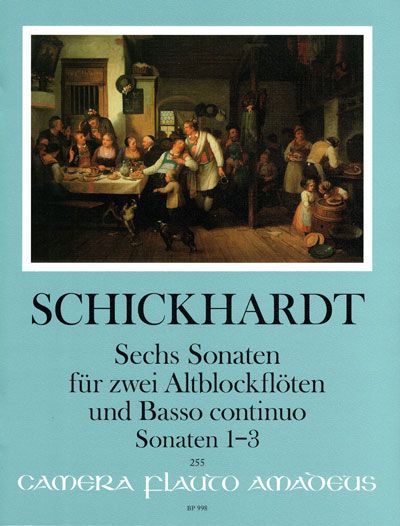 Schickhardt, J C: Six Sonatas