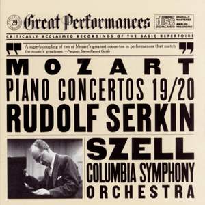 Mozart: Piano Concertos Nos. 19 & 20