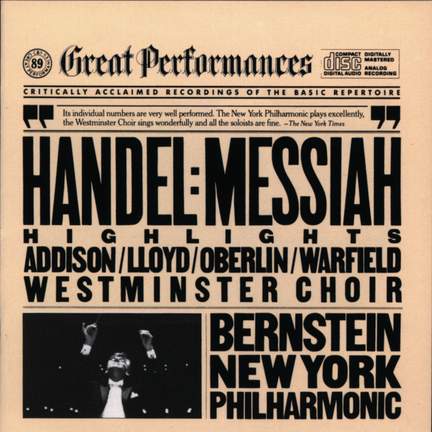 Handel: Messiah (highlights)