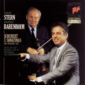 Schubert: Works for Violin and Piano