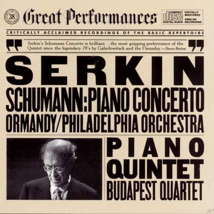 Schumann: Piano Concerto and Piano Quintet