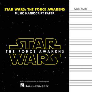 John Williams: Star Wars: The Force Awakens - Manuscript Paper