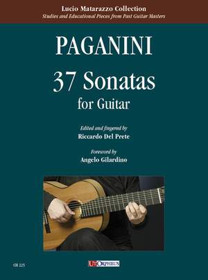 Paganini, N: 37 Sonatas