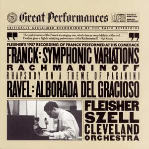 Rachmaninoff, Franck & Ravel: Works for Piano and Orchestra