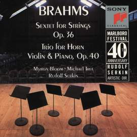 Brahms: String Sextet No. 2 & Horn Trio