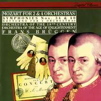 Mozart: Symphonies for 2 & 4 Orchestras