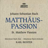 Bach, J S: St Matthew Passion, BWV244