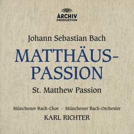 Bach, J S: St Matthew Passion, BWV244