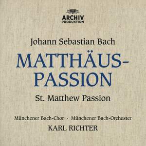 Bach, J S: St Matthew Passion, BWV244