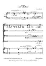 Rutter, John: Mary's Lullaby Product Image
