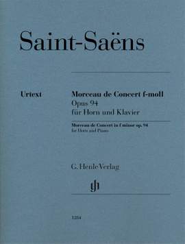 Saint-Saëns, C: Morceau de Concert f-moll F minor op. 94