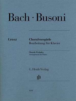 Bach, J S: Choralvorspiele