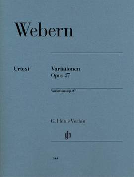 Webern, A: Variationen op. 27