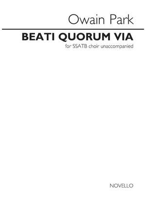 Owain Park: Owain Park: Beati Quorum Via