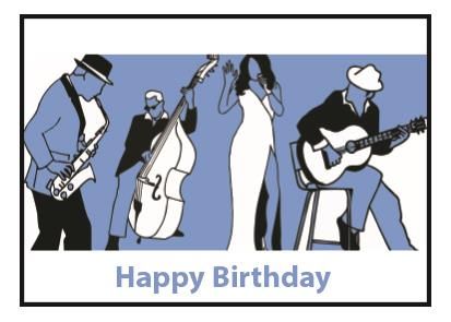 Birthday Card Blues Happy