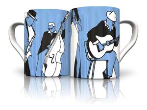 Mug Blues Bone China