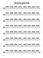 Alfred's Drumset Manuscript Paper Product Image