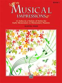 Martha Mier: Musical Impressions, Book 1