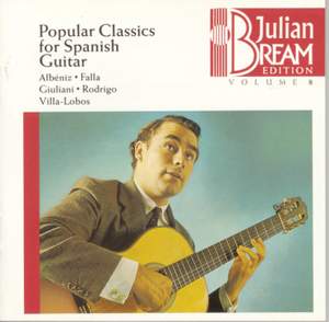 Julian Bream Edition Volume 8 - Popular Classics For Spanish Guitar