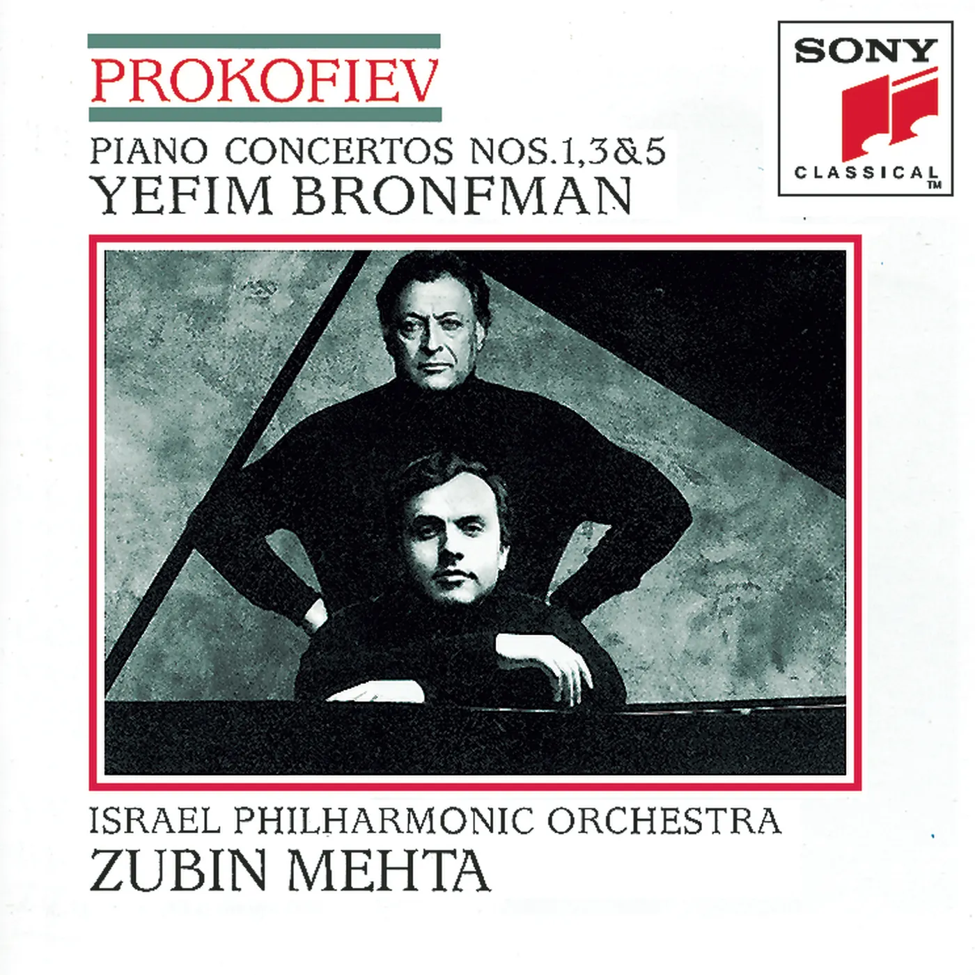 Prokofiev: Piano Concertos Nos. 1, 3 & 5 - Sony: G010001222821E