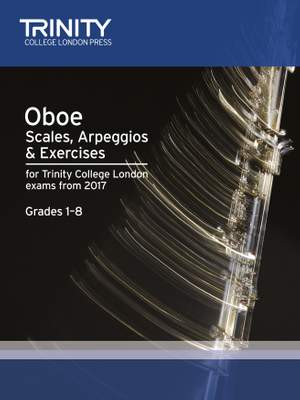 Trinity: Oboe Scales Grades 1-8 from 2017