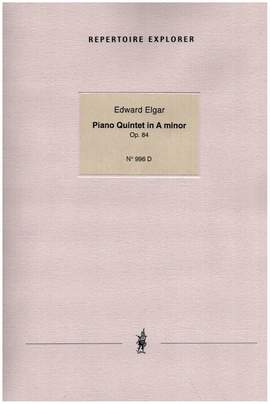 Elgar, Edward: Piano Quintet in A minor Op. 84