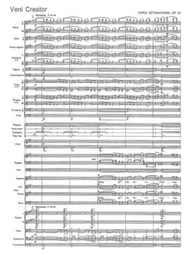 Szymanowski, Karol: Veni creator