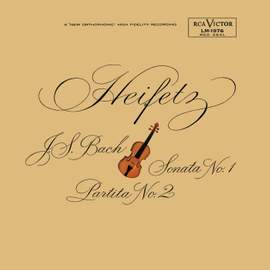Bach: Sonata No. 1 & Partita No. 2 for solo violin