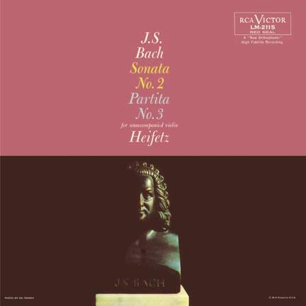 Bach: Sonata No. 2 & Partita No. 3 for solo violin
