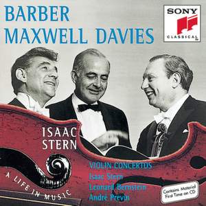 Barber & Maxwell Davies: Violin Concertos