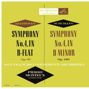 Beethoven: Symphony No. 4 & Schumann: Symphony No. 4