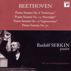 Beethoven: Pathétique, Moonlight & Appassionata Sonatas