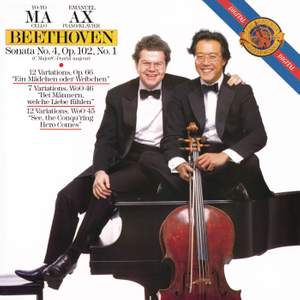 Beethoven: Cello Sonata No. 4 & Variations for cello & piano (Remastered)