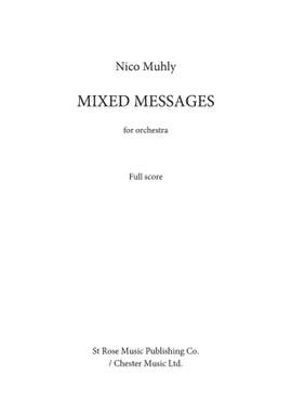 Nico Muhly: Mixed Messages