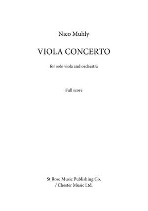 Nico Muhly: Viola Concerto