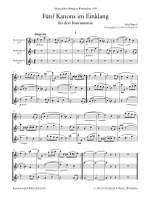 Adolf Busch: Five Canons in Harmony Product Image